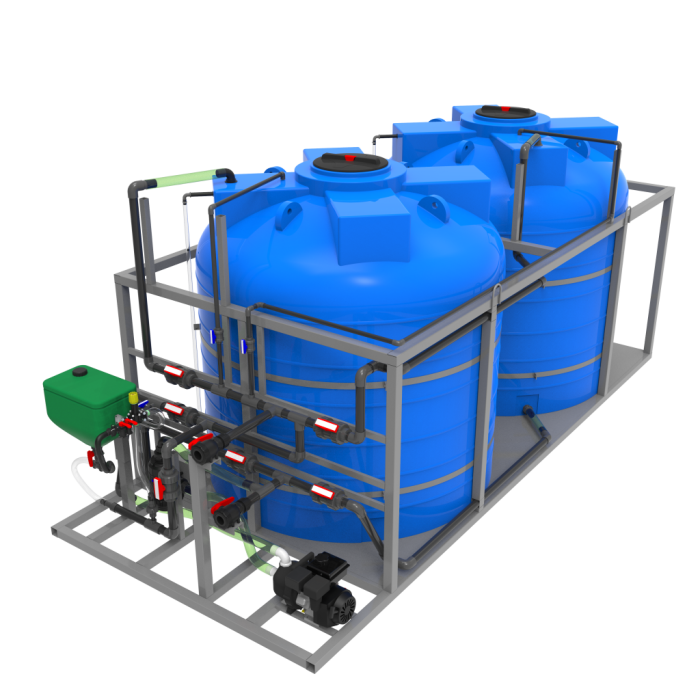 Растворные узлы для удобрений