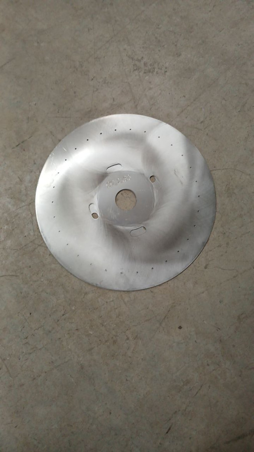 Диск СУС 00.4157-02 d=244мм, 30 отв. (d=2,2мм) толщ.=0,8 мм подсолнечник