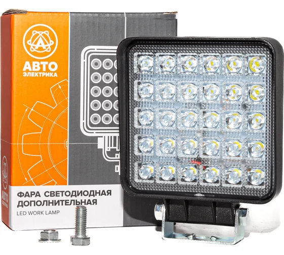 AE90S-30LED-42HC Фара светодиодная дополнительная квадратная, направленный свет, 30 диодов, 90W