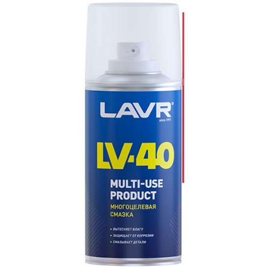 Смазка многоцелевая LV-40 210мл аэрозоль LAVR Ln1484