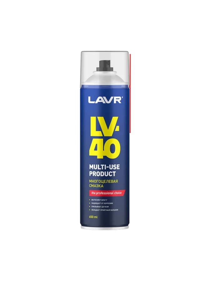 Смазка многоцелевая LV-40 650мл аэрозоль LAVR SERVICE Ln3504