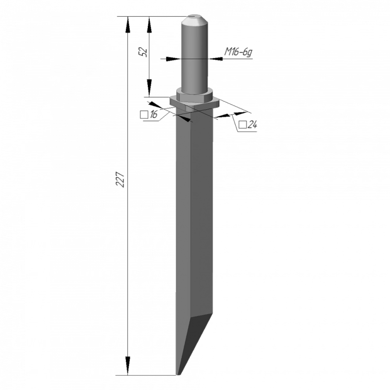Зуб бороны БЗСС-1