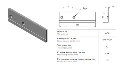 Доска полевая РЗЗ ПЛЖ.21.500