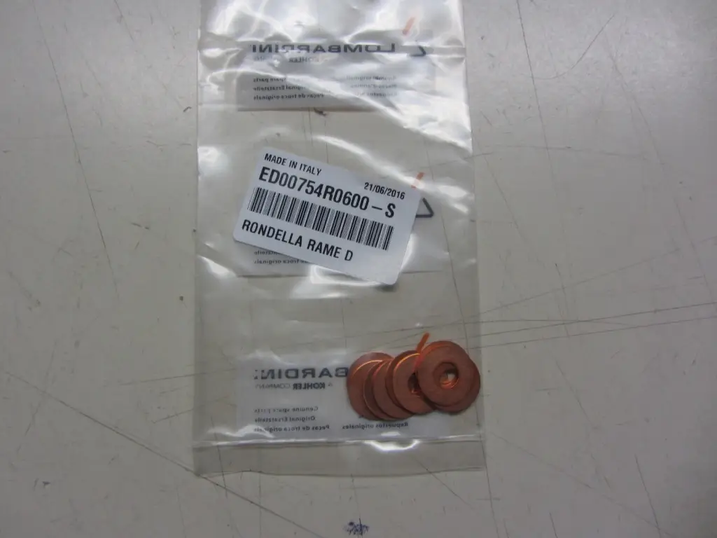 ED00754R0600-S кольцо уплотнения форсунки на двигатель Ламбордини
