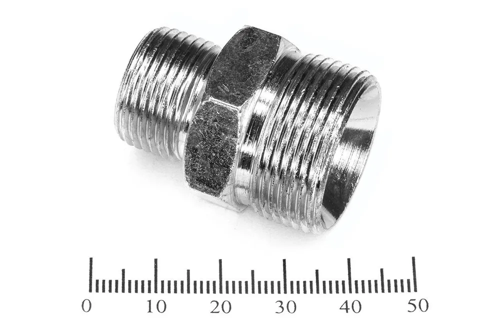 Штуцер соединительный М20*1,5/М27*1,5 (24/32)