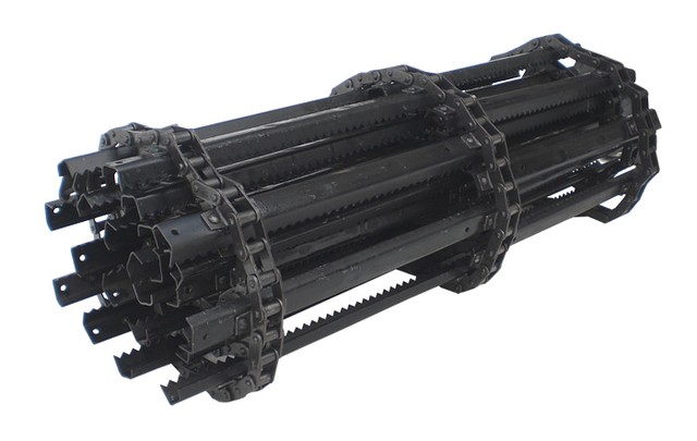 Транспортер 3518050-18350б наклонной камеры "Вектор" 36 планок (L=2,812м,t=5мм болт 10)(с 2009г)