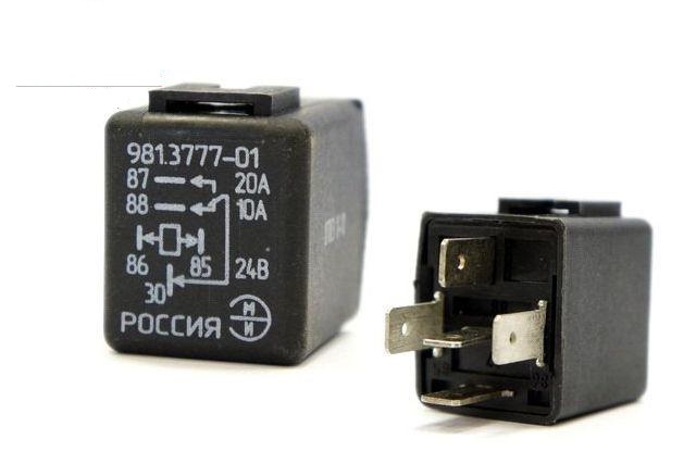 Реле стартера 981.3777 / 901.3747 / 75.3777 / 983.3777 (24В, 5-и контак)