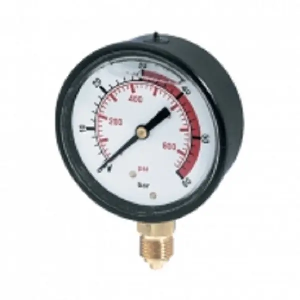 Манометр 0÷60 бар; вх.снизу Ш1/4; Ø63 мм.