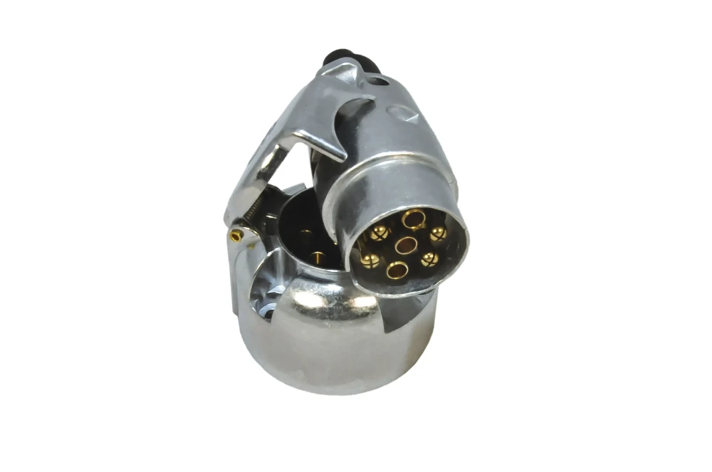 Комплект вилка+розетка метал 7 контактов ПС300-01