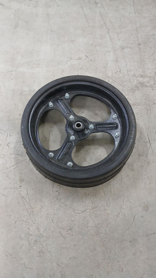 Колесо контроля глубины 395х115 (400х115) с подшипником спицевидное штамп