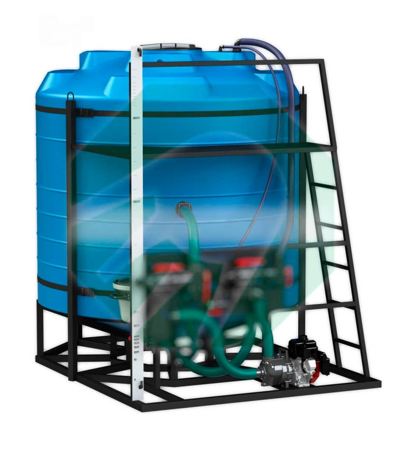 Растворный узел для смешивания удобрений 5.000 литров