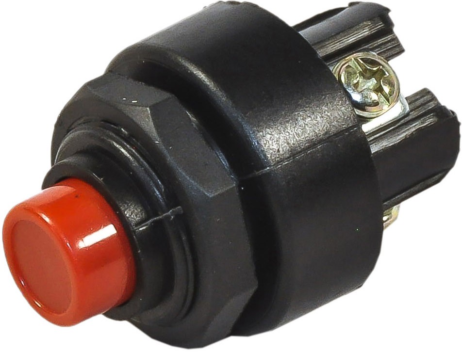 Выключатель кнопочный, КамАЗ, МАЗ, КРАЗ, УРАЛ, ЛИАЗ, 24 В (ан. ВК24-3)